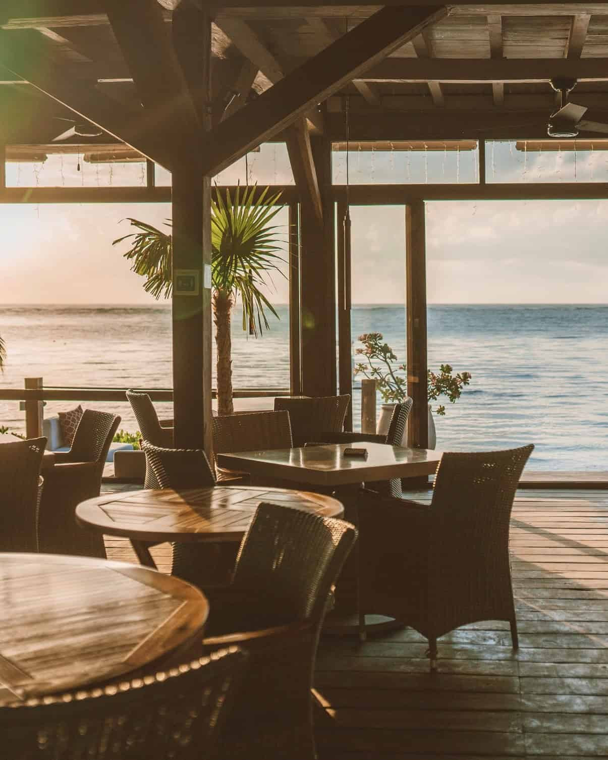 Restaurantes en la playa de Tulum 